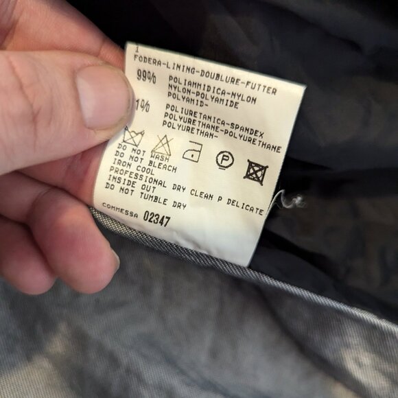 MARITHÉ + FRANÇOIS GIRBAUD - Buttoned strap jacket - Sz 48 - Picture 10 of 10